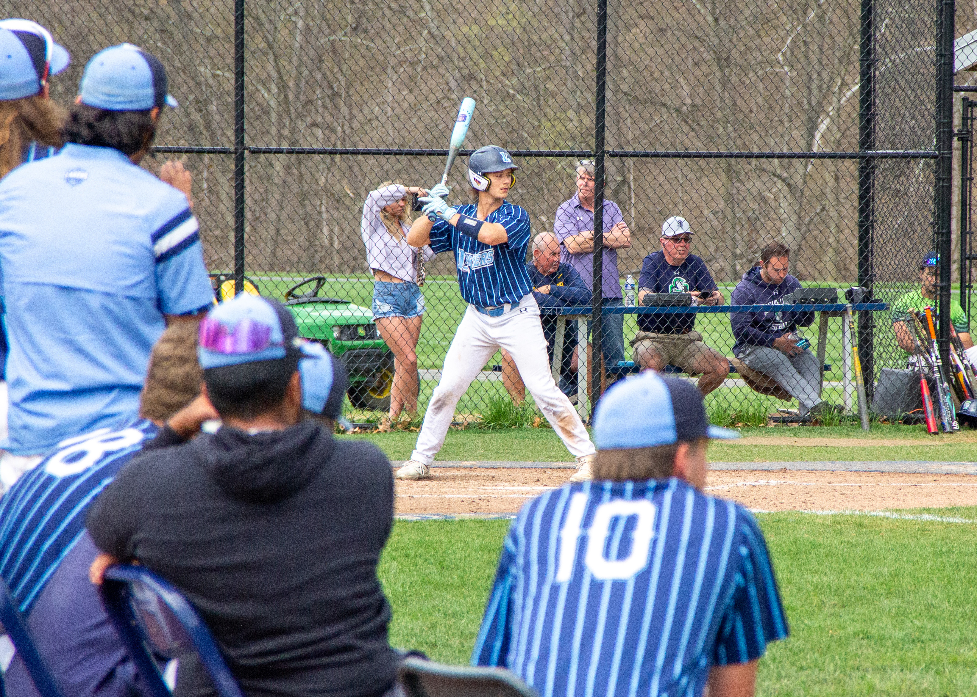 Action shot of Parker Ferraro, no caption